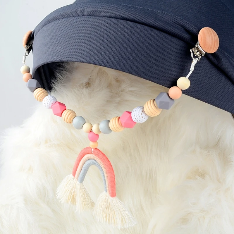 Деревянные подвесные игрушки для детской коляски в тренажерный зал мобильные