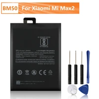 xiao mi original bm50 battery for xiaomi mi max 2 max2 bm50 genuine replacement phone battery 5300mah with free tools