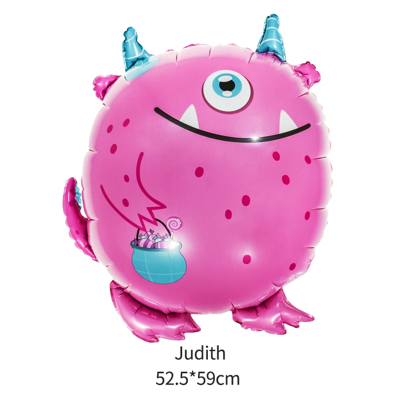 6 шт./компл. воздушные шары в виде монстра ужасов украшения на день рождения