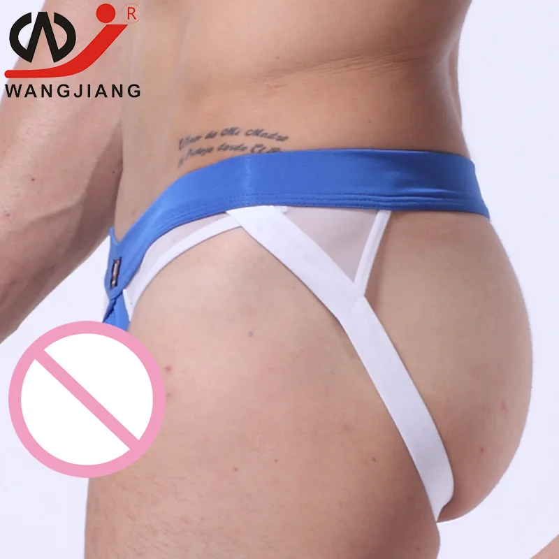 Эротические прозрачные стринги WJ Jockstrap гейские мужские для геев мужское нижнее