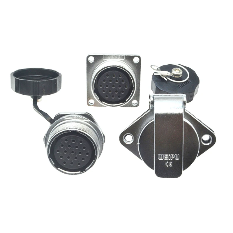 Оригинальные Weipu коннектор WS24 Z ZM ZG 2 3 4 9 10 12 19-контактный женский квадратный