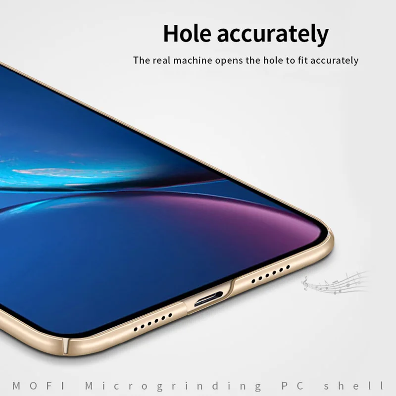 Для iPhone 11 Pro чехол Mofi роскошный классический матовый ПК Жесткий Чехол для телефона для iPhone 11 Pro Max пластиковый матовый чехол для iPhone 11Pro