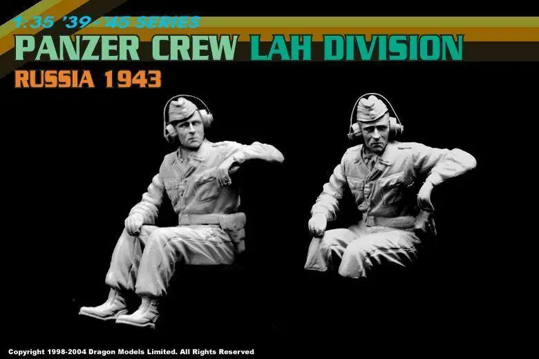 Набор моделей DRAGON 6214 1/35 масштаб Panzer Crew LAH Division Russia 1943 | Игрушки и хобби