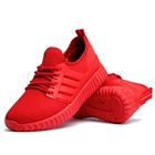 Маленькие красные туфли для студентов TaoBo, Женская обувь в стиле старого Пекина, дышащие сетчатые Лоферы для бега