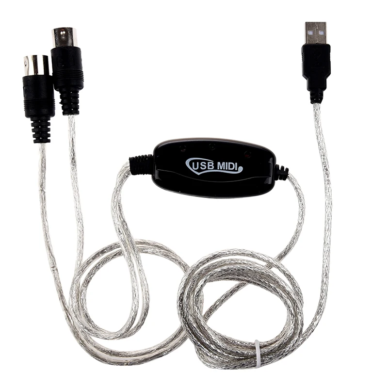 MIDI USB входящий кабель конвертер ПК в музыкальную клавиатуру адаптер | Электроника