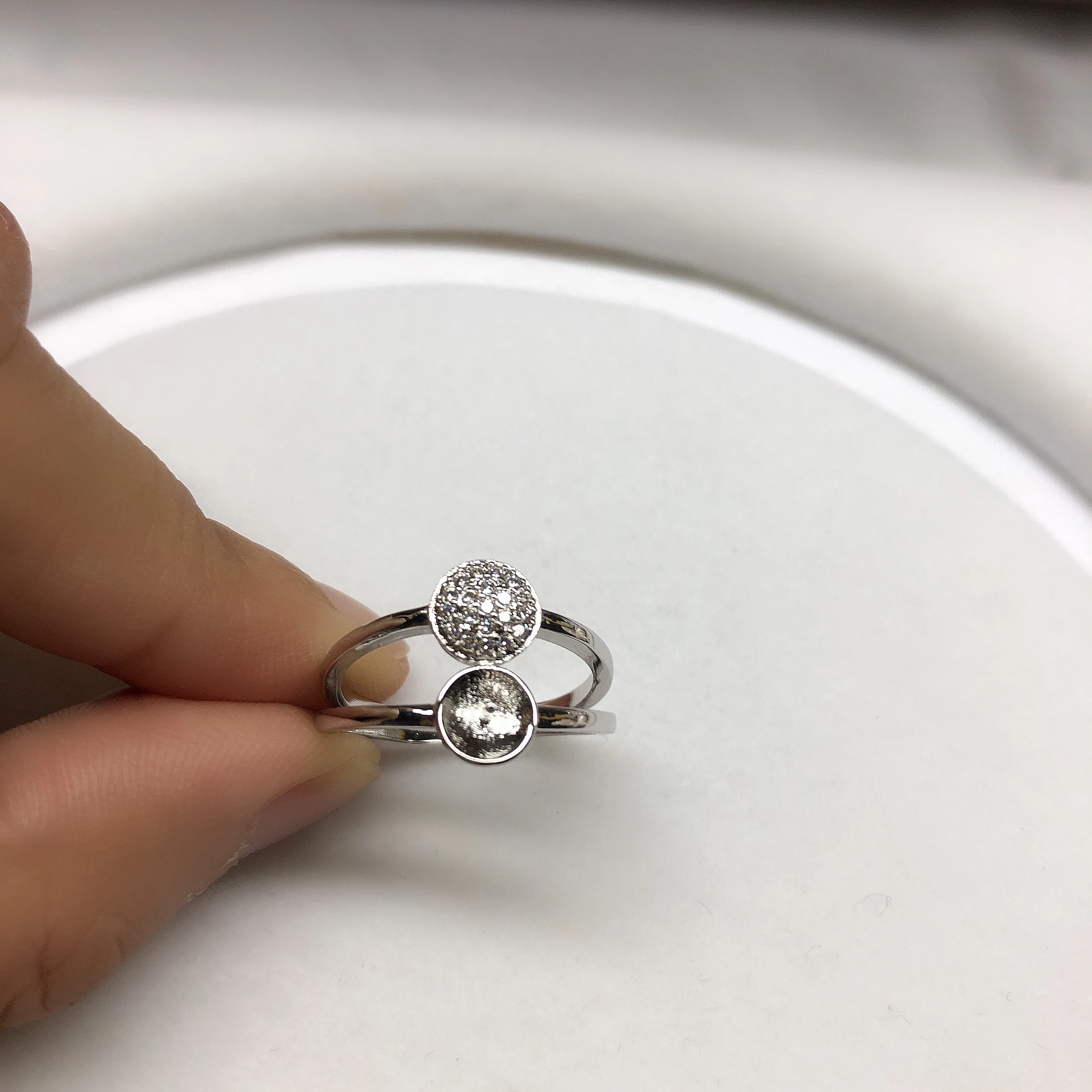 Лидер продаж основа для крепления колец аксессуары ювелирных изделий детали