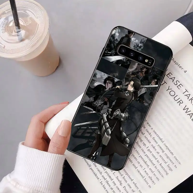 

Levi Attack On Titan Phone Cases For Samsung Galaxy S6 S7 Edge Plus S8 S9 S20Plus S20ULTRA S10lite 2020 S10 Cove Fundas Case