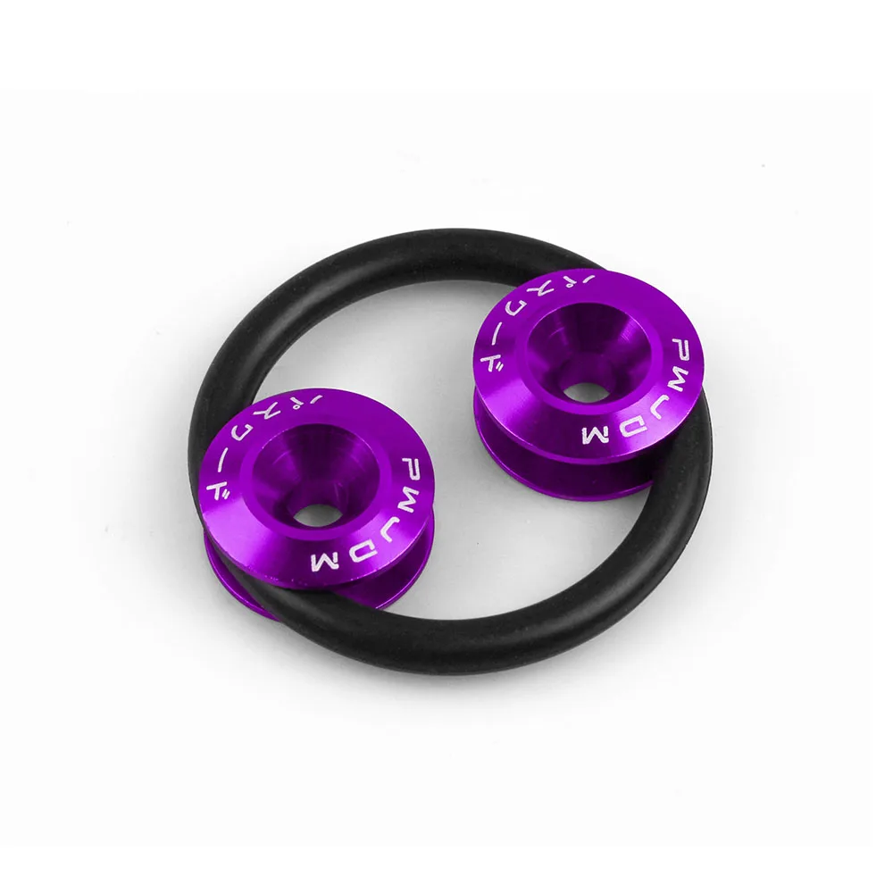 Универсальный JDM Алюминий бампер Quick Release Крепеж шайбами для Honda Civic Integra RS