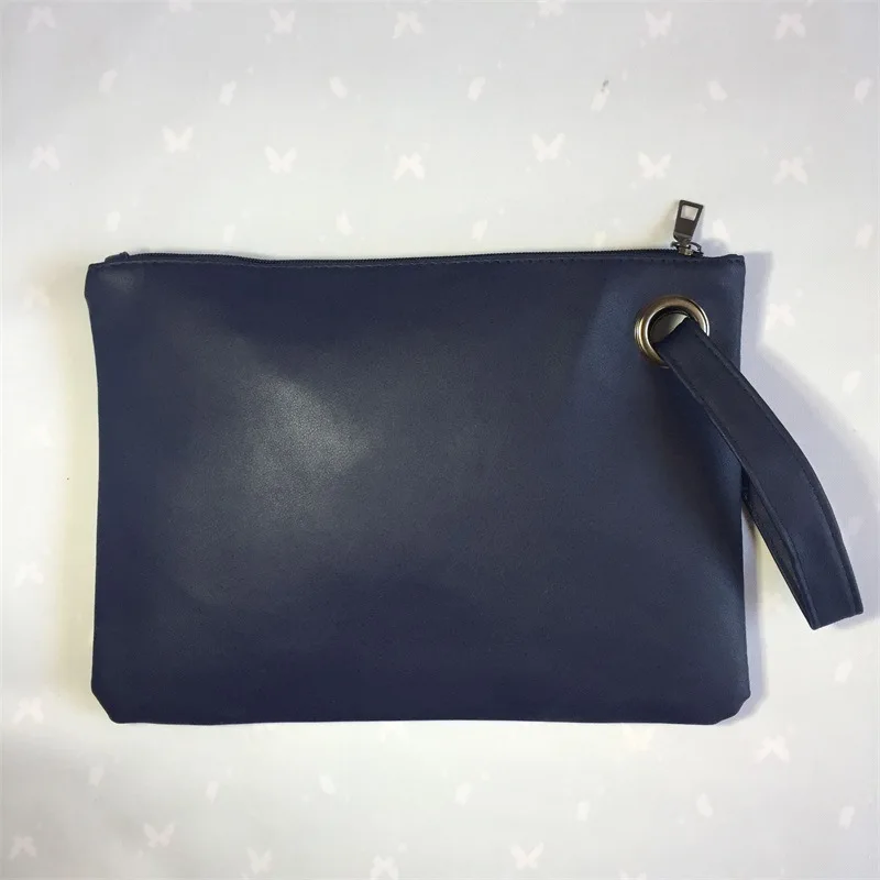 NavyBlue Кожаные клатчи, сумки для женщин, сумка на плечо, дамская сумочка на руку, кошелек для монет, женская сумка-конверт, клатч, вечерняя сумочка - Цвет: NavyBlue