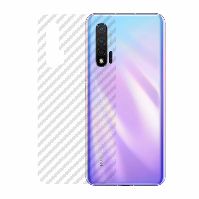 2 упаковки полупрозрачного углеродного волокна шаблон Дизайн Наклейка задняя