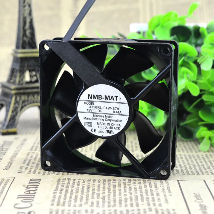 

NEW 3110RL-04W-B79 12V 0.44A 80*80*25 3 wires Motor protection cooling