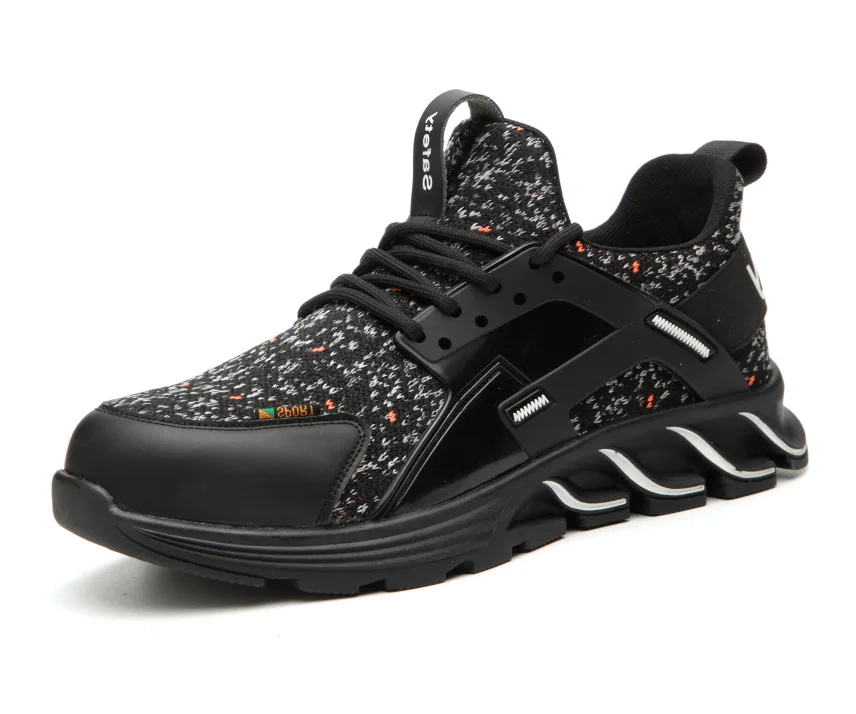 

Men Work Safety Shoes Anti-puncture Working Sneakers Male Indestructible Work Shoes Men Boots Lightweight Men Shoes Safety Boots