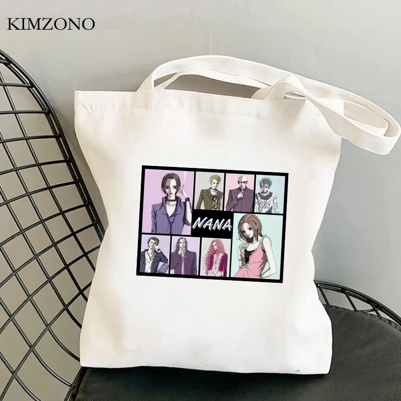 

Nana Osaki shopping bag bolsa shopping shopper grocery handbag cotton bag foldable string bolsa compra bolsas ecologicas grab
