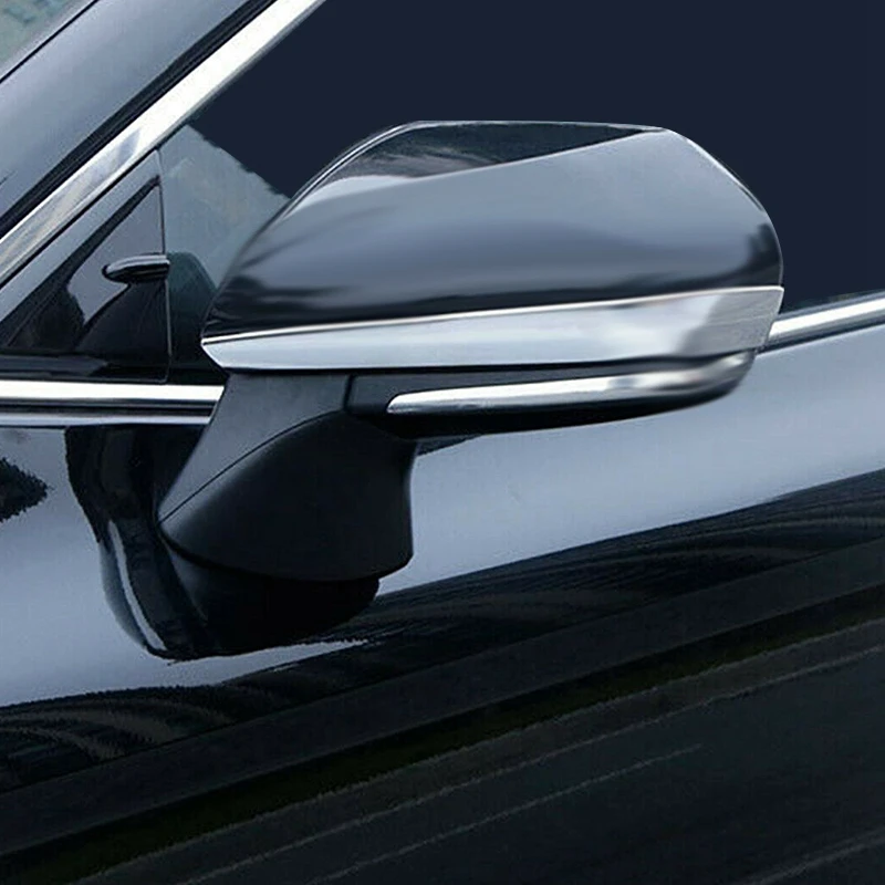 2 шт. хромированная боковая накладка зеркала заднего вида для Toyota Camry 2018 2019 |