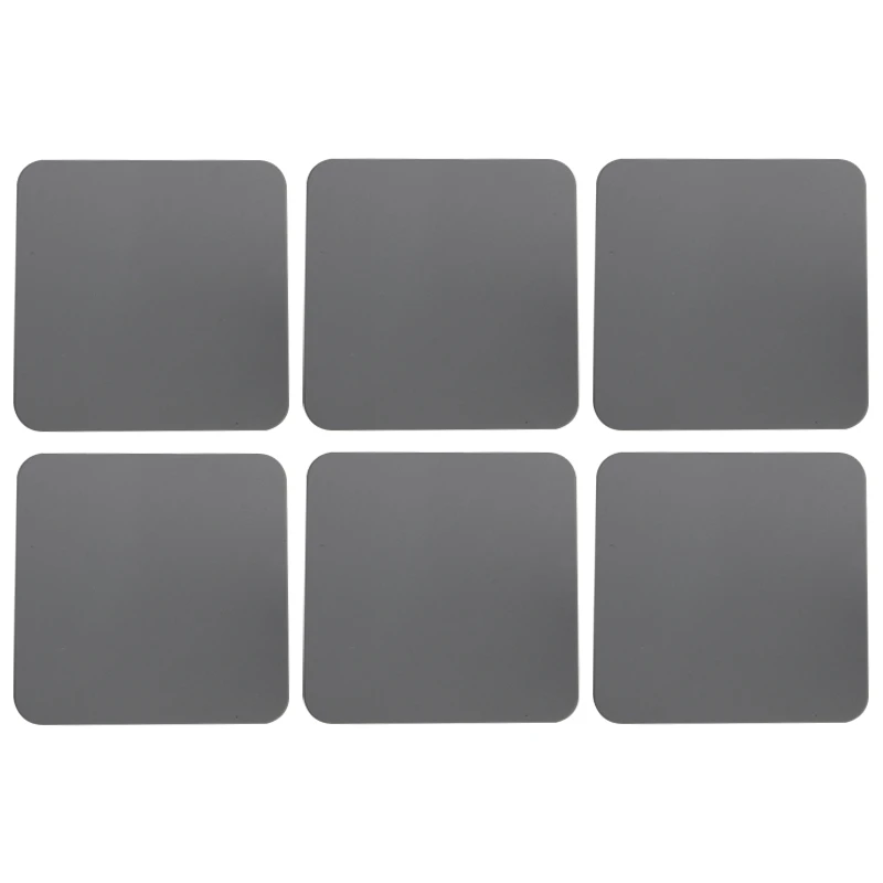 Горячая коврик квадратный 6 шт. нескользящая легкая подставка чаша для нанесения