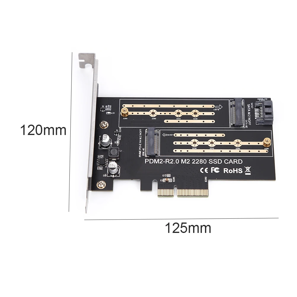 адаптер pcie на m2m 2 адаптер sata m 2 ssd pcie nvmem2 pcie а