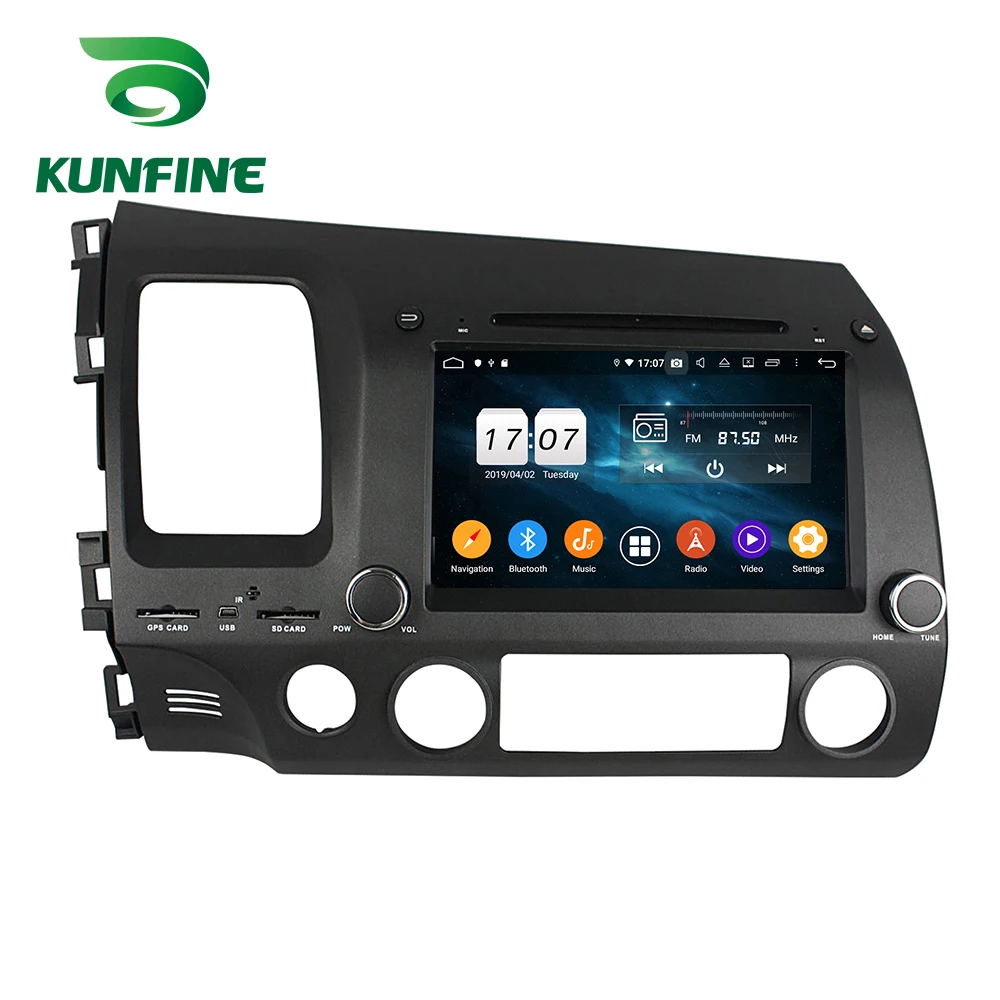 Android 9 0 Восьмиядерный 4 Гб ОЗУ 64 ПЗУ автомобильный DVD GPS мультимедийный плеер