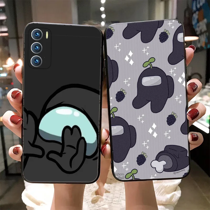 

Cute game spaceman phone case for oppo Reno 4 5 6 pro Puls Z Ace realme GT Q3 Q2 GTneo X7 X50 pro Anti-drop Silicone Case