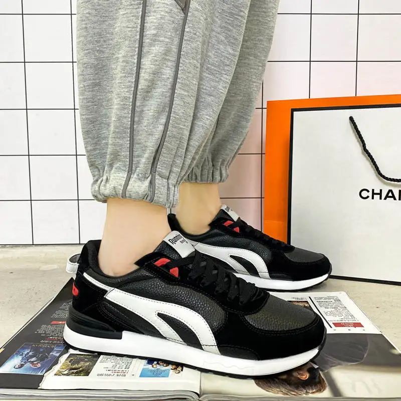 

Men's Winter Shoes 2021 Platform Leather Shoes Casual Skid-Proof Men's Sneaker Shoes Espadrille Vulcanize Shoes Dad Tennis Buy