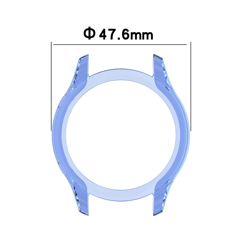 

Protective Case For XiaoMi Mi Watch Color Sport SmartWatch Clear ShockProof Soft TPU Protector Case For XioMi Mi Watch Frame