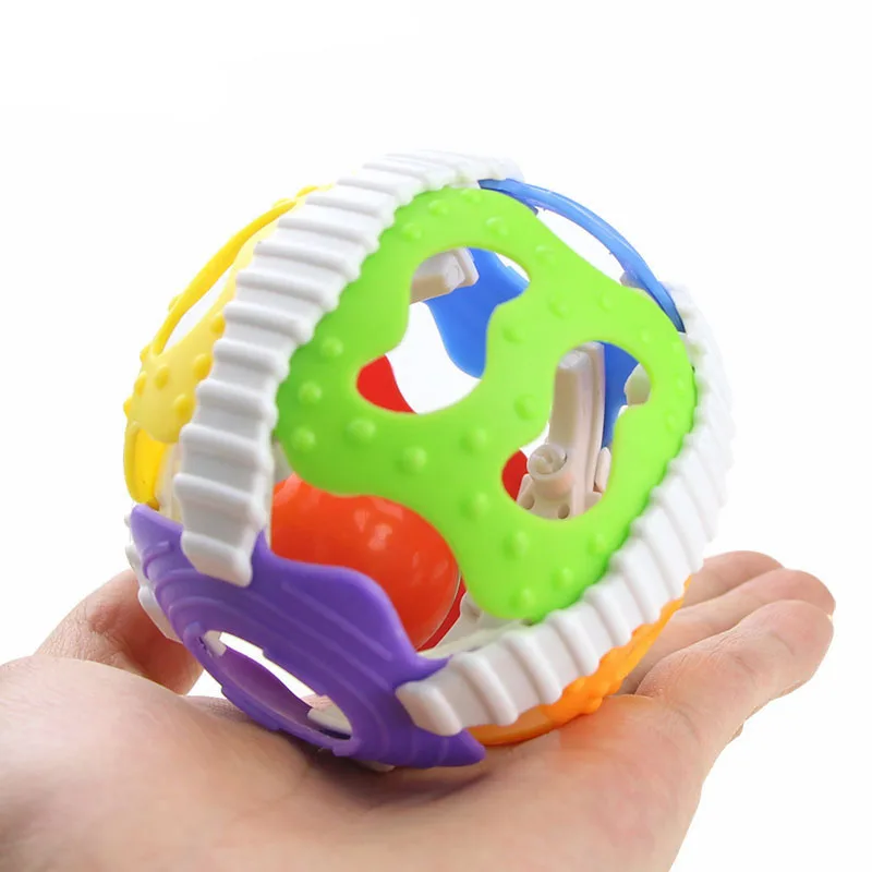 

Baby Rattle Toys Cute Fun Loud Gym Jingle Ball Rattling Bell Crawling Balls High Quality Kids Children Develop Toy M0172