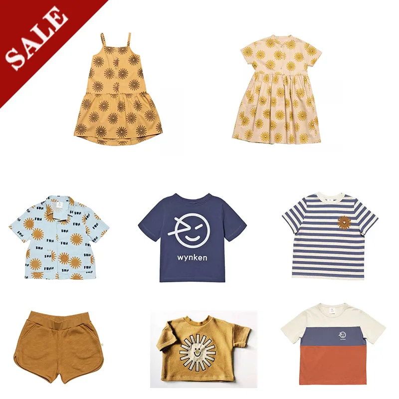 

Коллекция весна-лето 2020, футболки в британском стиле серии Wyn для мальчиков и девочек, топы для мальчиков