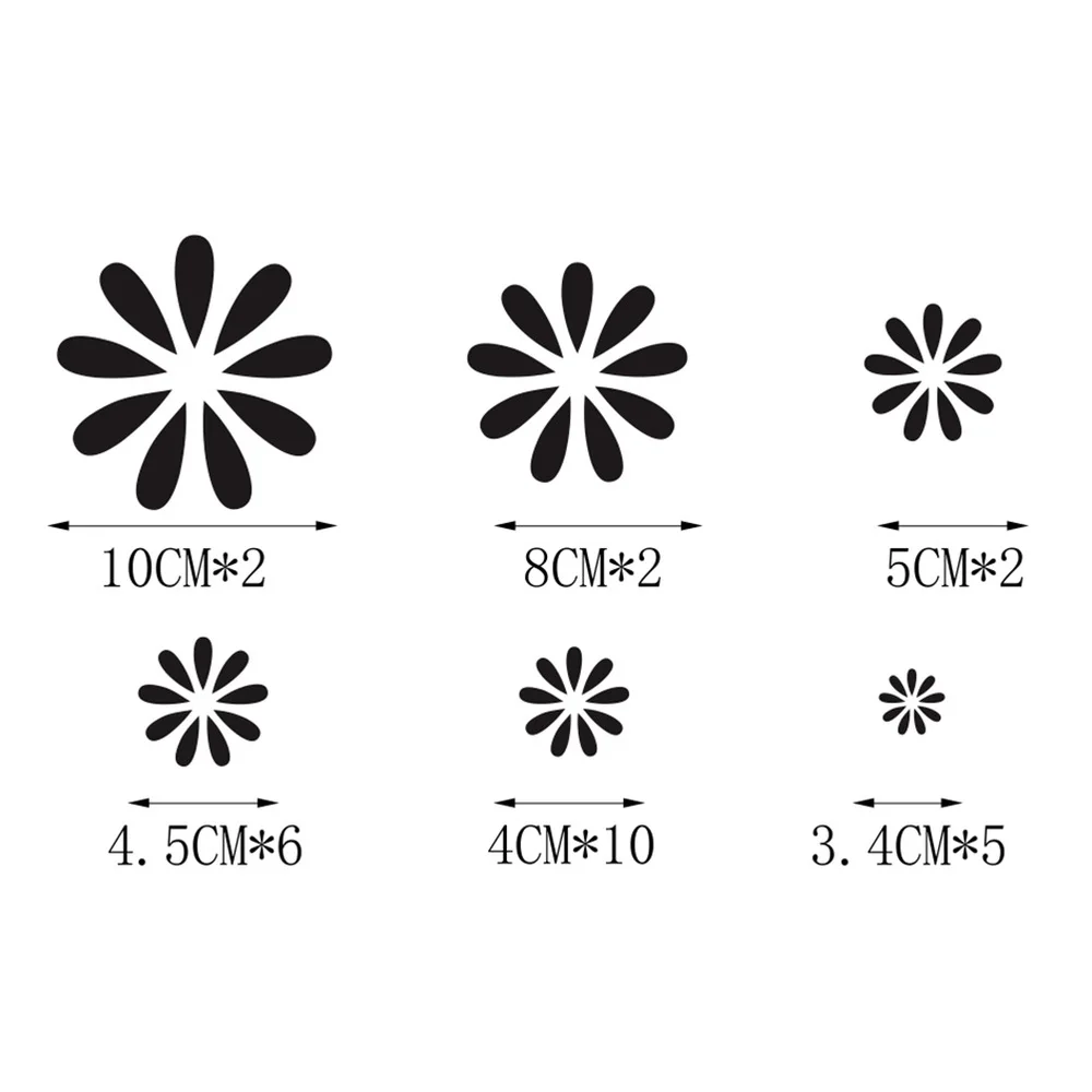

1 Set Unique Car Decorative Decals PVC Sticker Delicate Vehicle Ornament