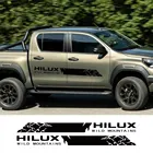 Toyota Hilux Vigo Revo пикап дверь боковые полосы наклейка для грузовика дикие горы укупорочная виниловая наклейка автомобильный декор крышка Hilux