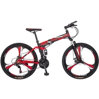 double disc brake 26 inch foldable mountain bike bicycle for men kids mountain cycle