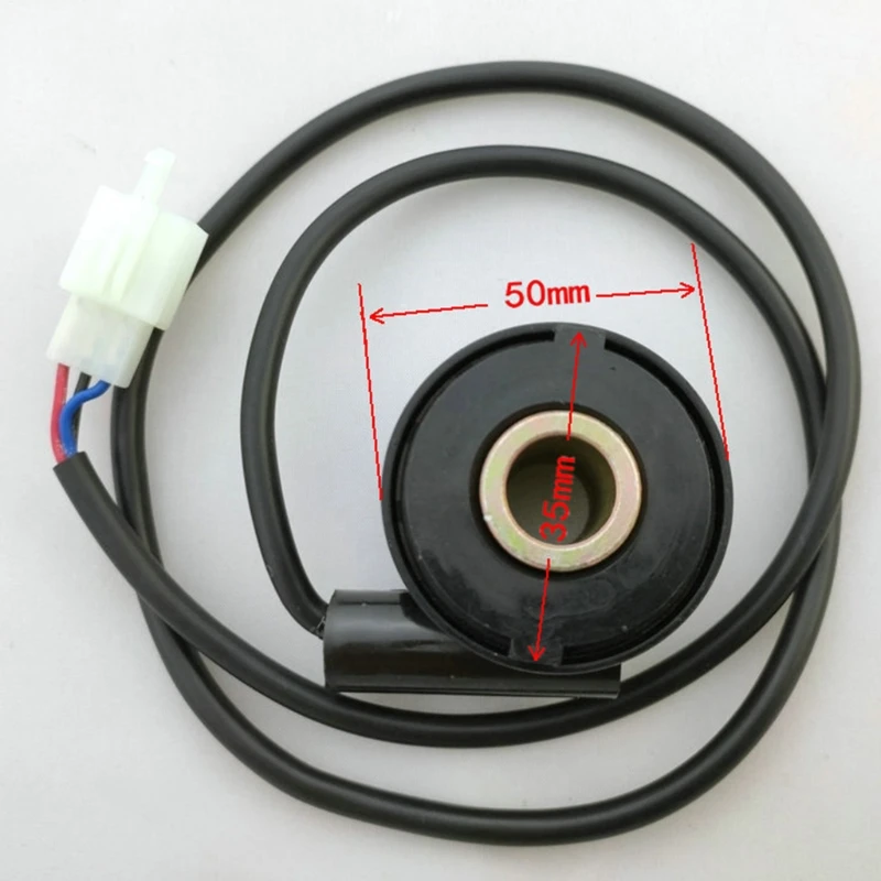 

Q9QD сменный Универсальный сенсорный кабель провод с 4 магнитами для мотоцикла велосипеда вездехода цифровой одометр тахометр спидометр