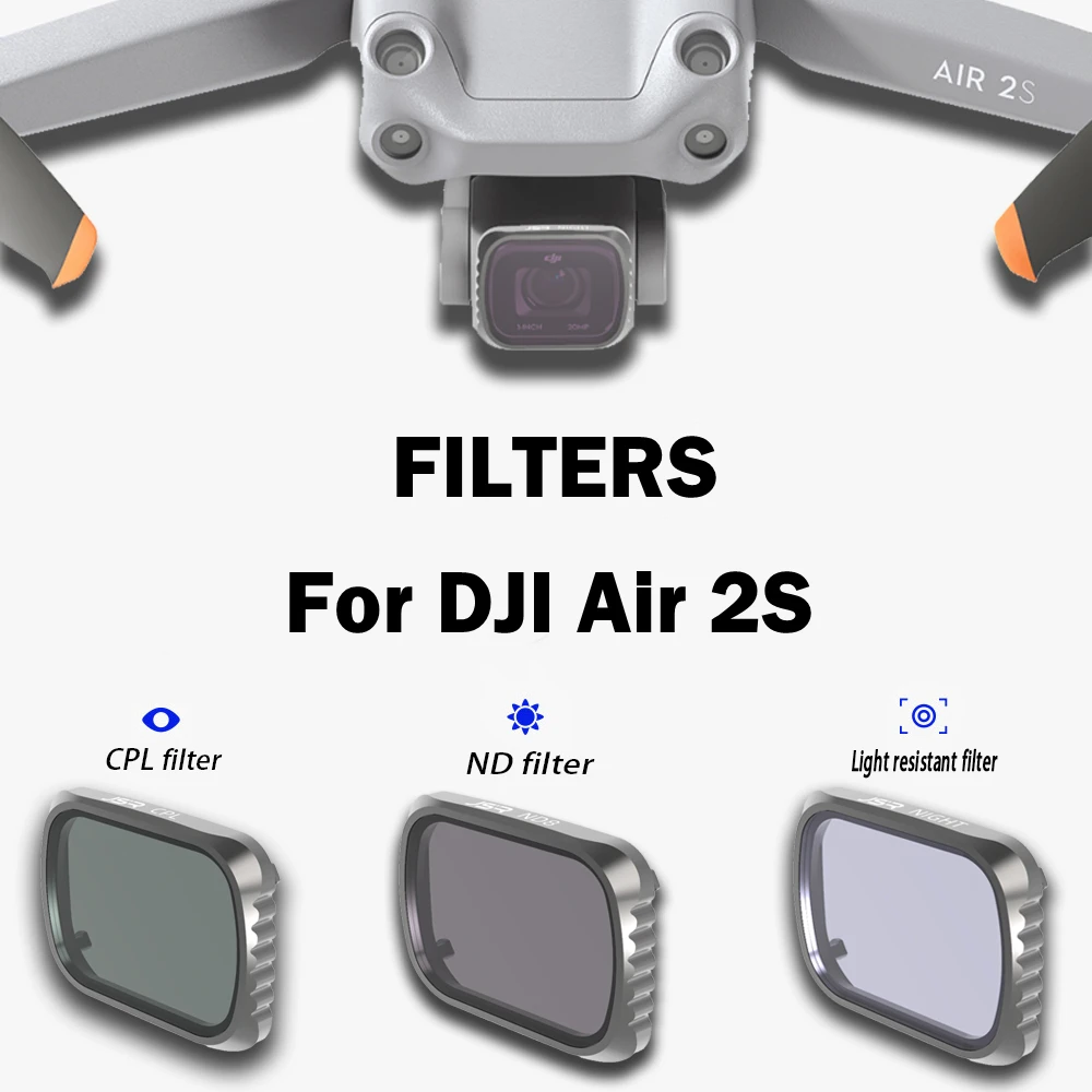 Фильтр для объектива Air2S ND4/8/16 ND32 ND64 ND1000/CPL/UV/GND |