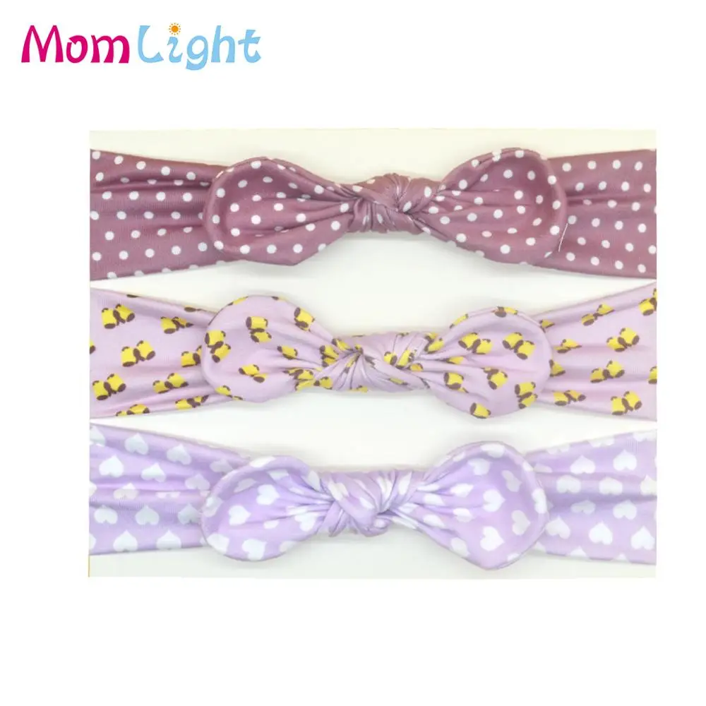 3 шт. эластичные повязки на голову для новорожденных из хлопка | Детская одежда и