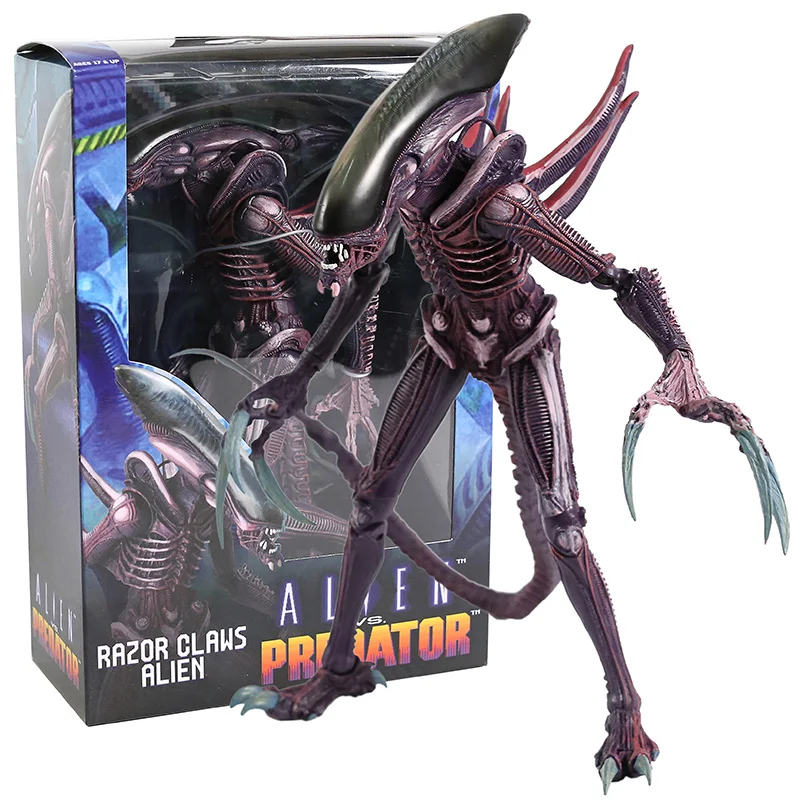 

NECA AVP Alien VS Predator Arachnoid / Chrysalis / Razor Claws Alien PVC Action Figure Collectible Model Toy