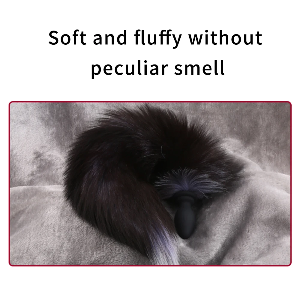 fox tail anal plug BDSM Wireless Remote Vibrating Butt Plug Anus Dilator For Couples Adult Game Cosplay Accessories Sex Toy |