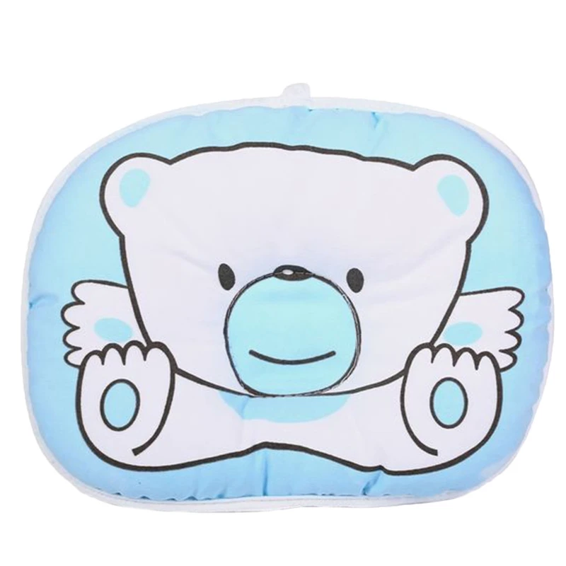 

Cute Bear Pattern Newborn Head Protection Correct Head Type Baby Memory Pillow Infant Care Support Cushion to Prevent Flat Head