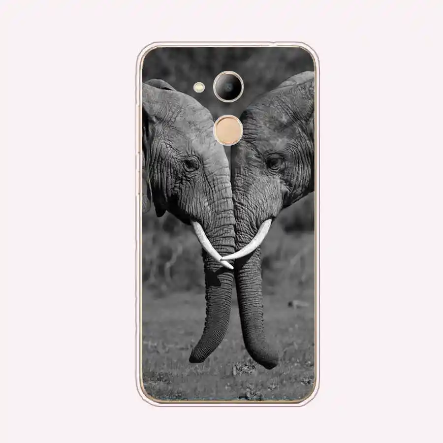 Чехол для Huawei Honor 6C силиконовый чехол телефона Pro мягкий из ТПУ Honor6C Fundas Coque милый