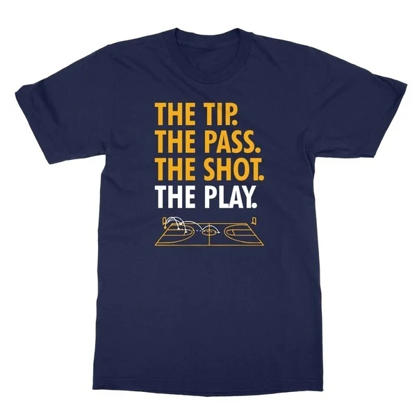 

The Tip The Pass The Shot The Play Men's T-Shirt