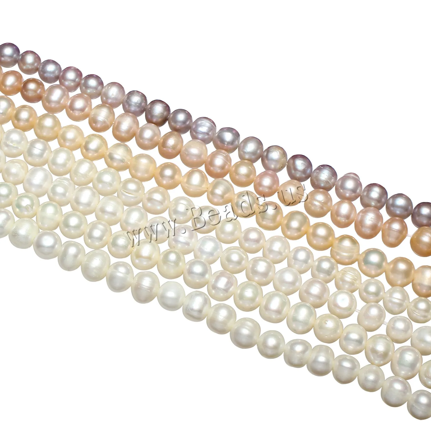 Дешевые оптовые настоящие натуральные пресноводные жемчужины для женщин белые