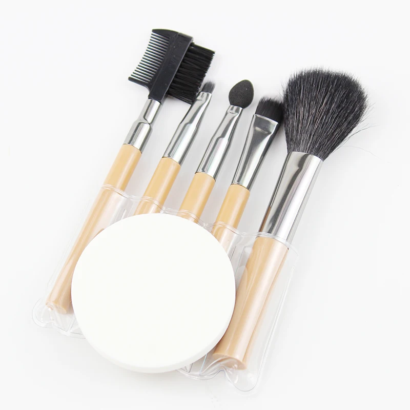 Мода 6 шт. кисти для макияжа Набор инструментов Косметическая Пудра Тени век