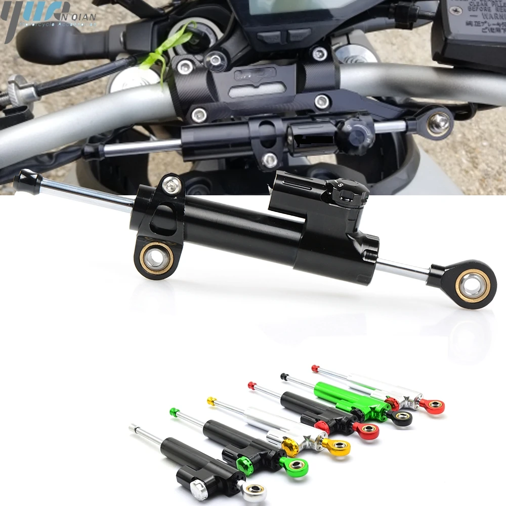 

Universal Motorcycle Aluminum Adjustable Steering Damper Stabilizer For BMW RninTScrambler R1100GS F 850 GS R 1250 GS Adventure