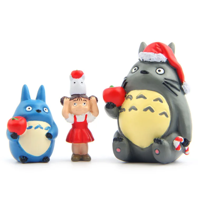 28style DIY Micro Cartoon Totoro Anime Spirited Away Action Figure Resin Garden Landscape Mini Cute Creative Doll Toys | Игрушки и хобби