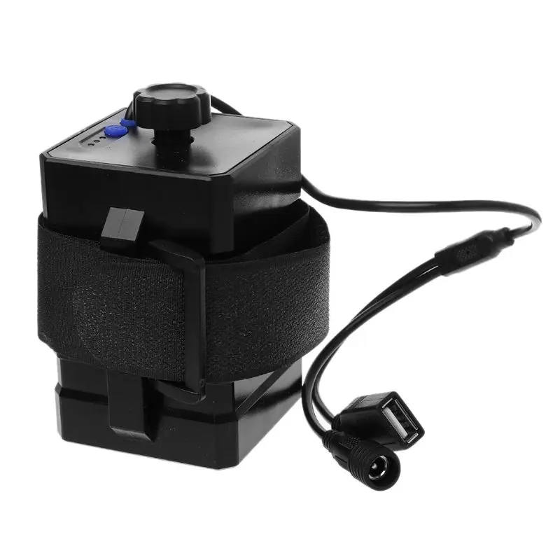 12V водонепроницаемый чехол для батарейки коробка с USB Интерфейс Поддержка 3x18650 26650