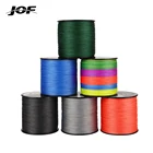 JOF 8 strands супер прочная плетеная рыболовная леска из ПЭ плетеная леска 300 м 500 для рыбалки на карпа, японская плетеная проволока все для рыболовных принадлежностей