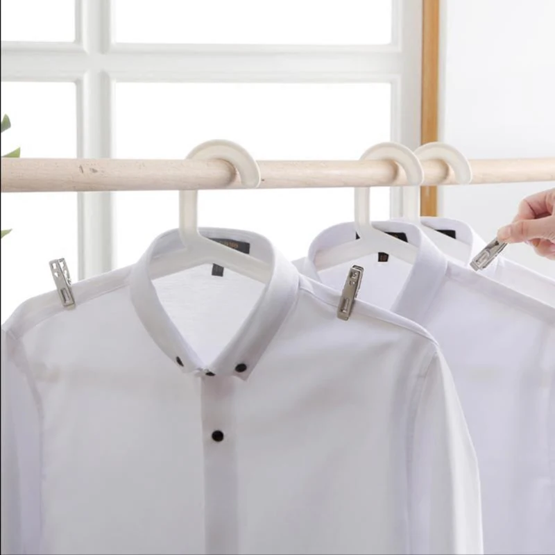 Зажим для одежды из нержавеющей стали вешалка сушки белья Металлические колышки