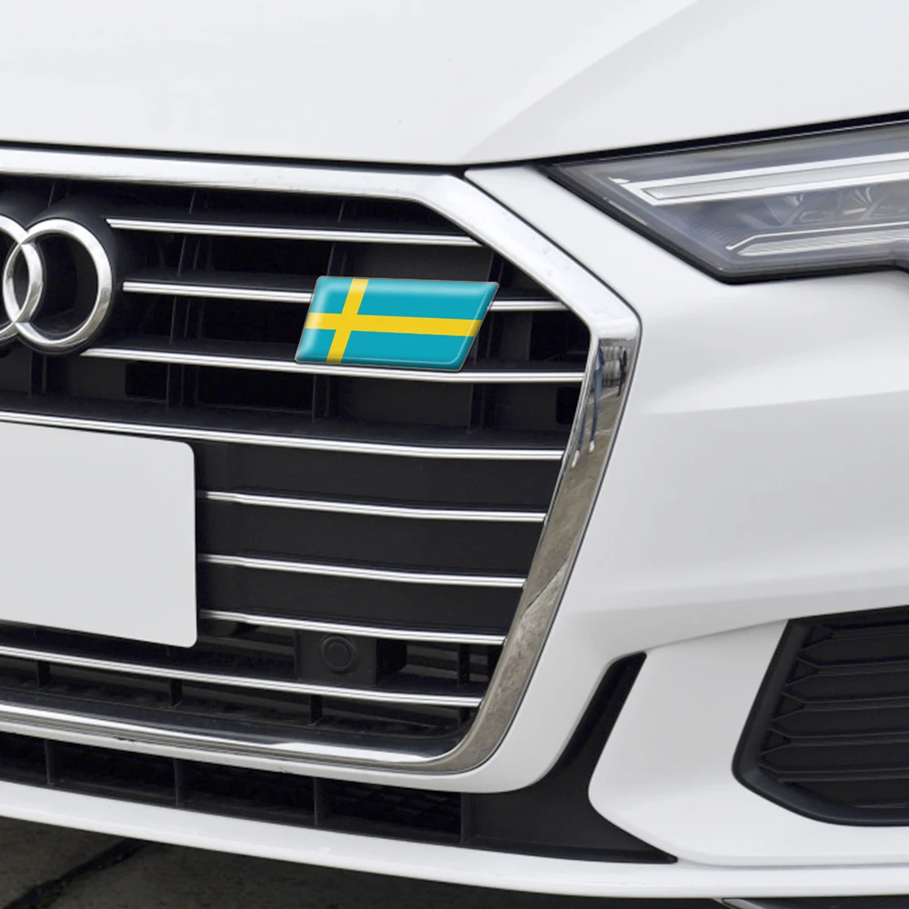 3d-наклейка для крыла багажника бокового передней решетки радиатора Audi S Line Q3 Q5 Q7 RS3