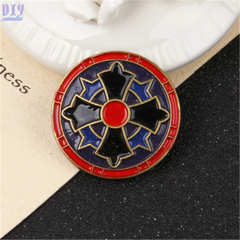 Орел военный металлический значок звезда флаги Королева Корона пчела Лев Рождественский Олень Подарки Наплечная доска армейские знаки различия булавка На брошь медаль Декор - Цвет: n