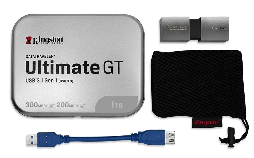 

Kingston/Kingston 1T DTUGT/1TB USB3.1 High Speed Metal U Disk with Large Capacity 1TB Optical Disk