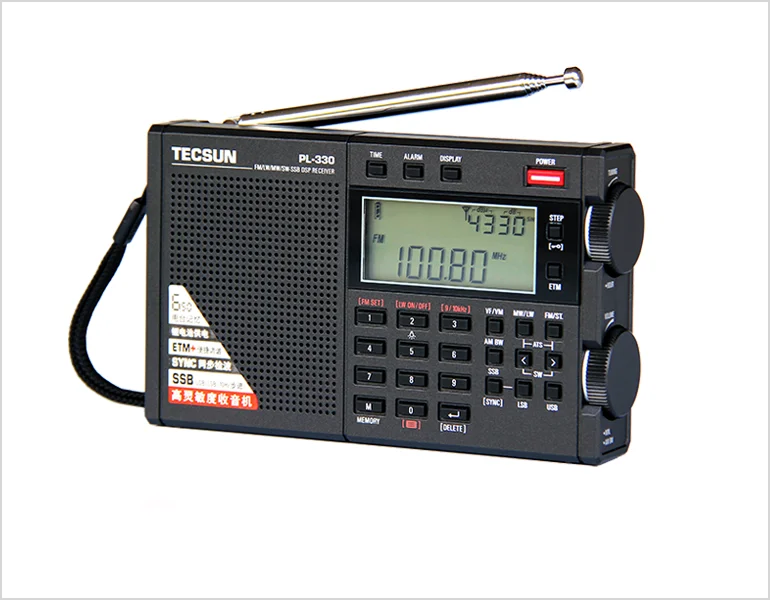 2021 Tecsun PL 330 fm радио портативный LW/SW/MW однодиапазонный Универсальный радиоприемник