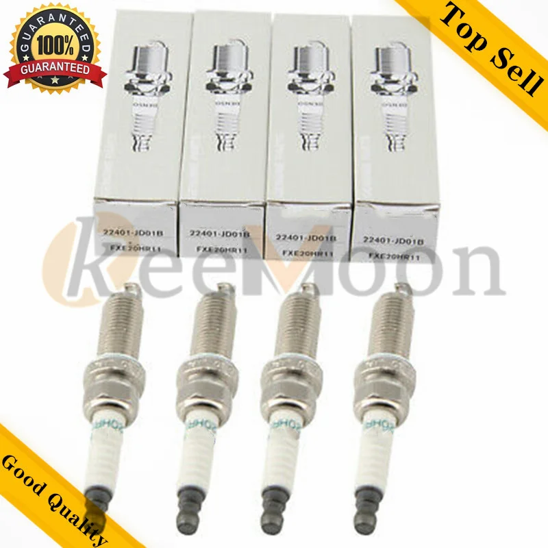 4 шт. 22401-JD01B FXE20HR11 Подходит для Nissan MICRA NOTE QASHQAI SENTRA X-Trail TIIDA X-TRAIL RENAULT KOLEOS я LAGUNA III |