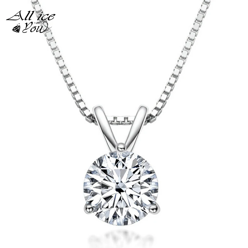 

Ожерелье женское из серебра 925 пробы, 1 карат